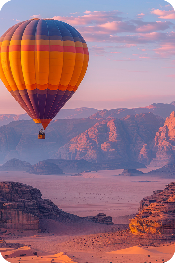 Desert Safari Hot Air Balloon